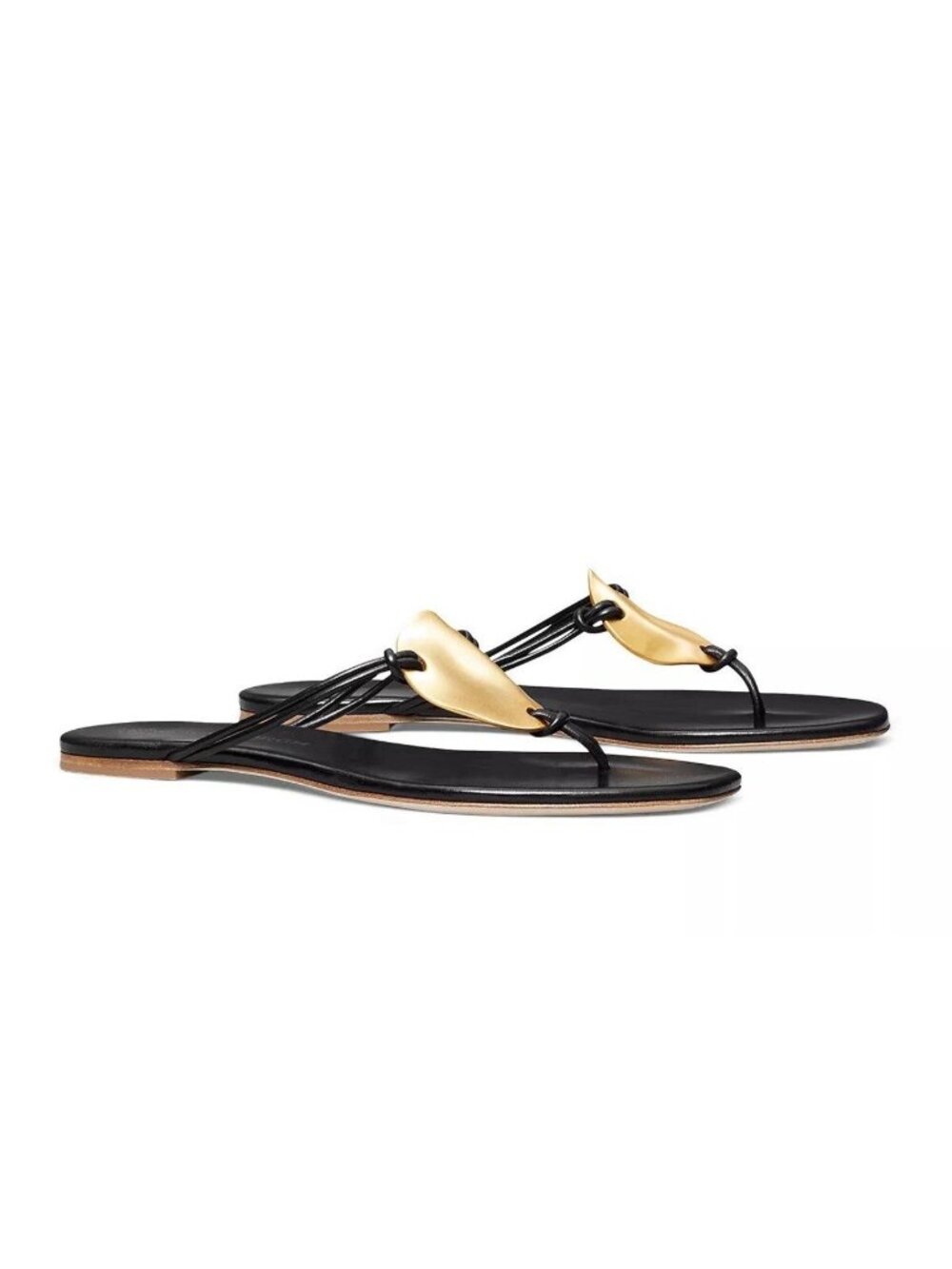 Tory Burch Patos Disk Leather Thong Sandal Women’s Size 9.5M New Without Box